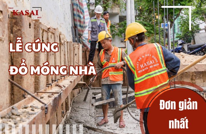 Văn khấn và mâm cúng lễ đổ móng nhà