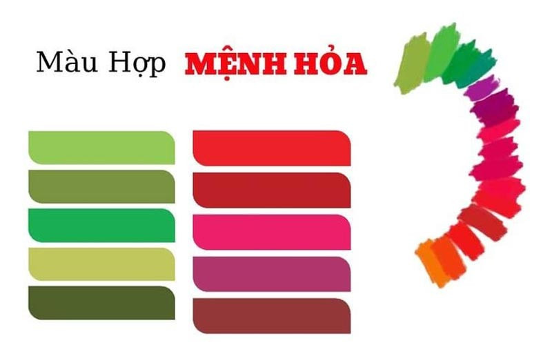 Vật phẩm phong thủy màu đỏ và xanh lá cây mang lại may mắn cho tuổi Đinh Mão