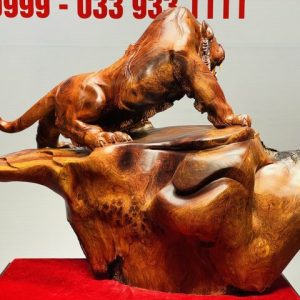 Tượng Hổ Gỗ Nu Hương