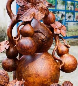 Hồ Lô Sóc Gỗ Nu Sưa