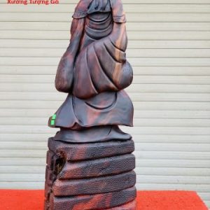 Tượng Khổng Minh Gỗ Trắc