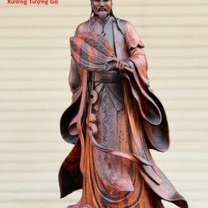Tượng Khổng Minh Gỗ Trắc