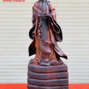 Tượng Khổng Minh Gỗ Trắc