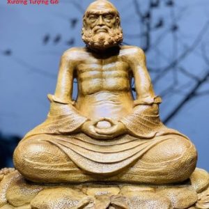 Tượng Đạt Ma Gỗ Nu Ngọc Am