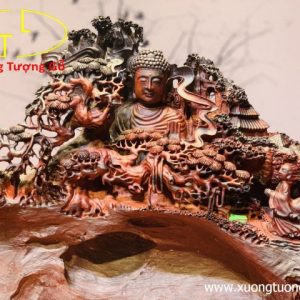 Nhất Tâm Bái Phật Gỗ Trắc