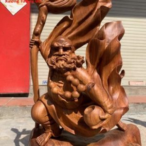Đạt Ma Múa Võ Gỗ Hương