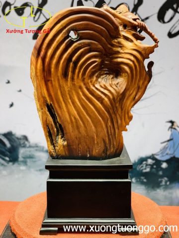 Tượng Đạt Ma Múa Võ Gỗ Nu Hương Tượng Đạt Ma Múa Võ Gỗ Nu Hương