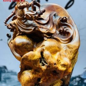 Tượng Đạt Ma Múa Võ Gỗ Nu Hương Tượng Đạt Ma Múa Võ Gỗ Nu Hương