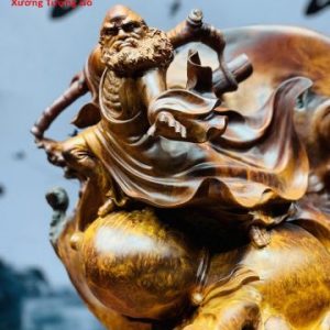 Tượng Đạt Ma Múa Võ Gỗ Nu Hương Tượng Đạt Ma Múa Võ Gỗ Nu Hương