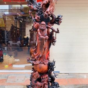 Đạt Ma Song Long trắc đỏ đen