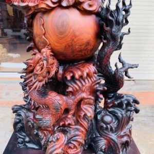 Đạt Ma Song Long trắc đỏ đen