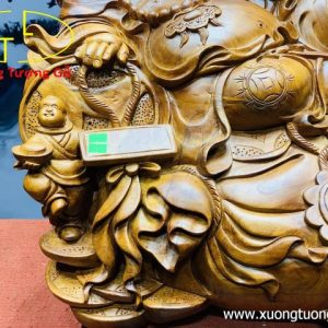 Di Lặc ngũ tiểu ngồi bao tiền.