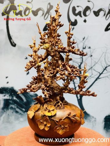 Bình mai gỗ hương. Bình mai gỗ hương.