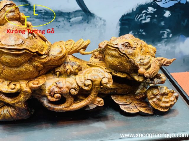 Cầu ngũ cóc gỗ sưa. Cầu ngũ cóc gỗ sưa.
