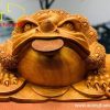 Thiềm thừ chấn bao gỗ hương đá. Thiềm thừ chấn bao gỗ hương đá.