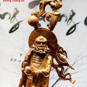 Đạt ma đứng tùng gỗ hương ta.
