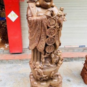 Di Lặc chúc phúc mun đuôi công.