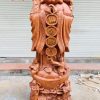 Di Lặc chúc phúc gỗ hương 1m3