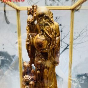 Tượng ông thọ gỗ sưa. Tượng ông thọ gỗ sưa.