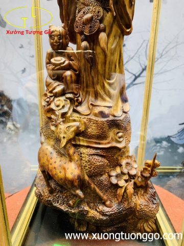 Tượng ông thọ gỗ sưa. Tượng ông thọ gỗ sưa.