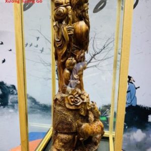 Tượng ông thọ gỗ sưa. Tượng ông thọ gỗ sưa.