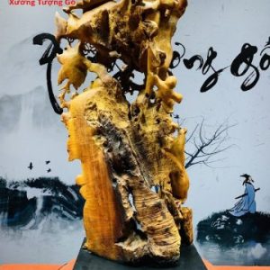 Di Lặc ngũ tiểu vác cành đào sụn hương. Di Lặc ngũ tiểu vác cành đào sụn hương.