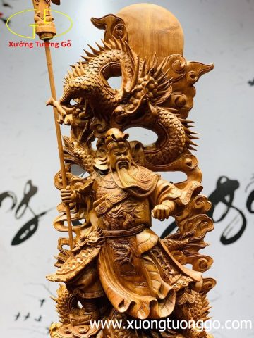 Quan công ngự tam long hương đá. Quan công ngự tam long hương đá.