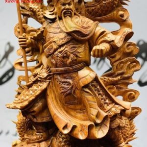 Quan công ngự tam long hương đá. Quan công ngự tam long hương đá.