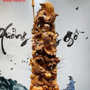 Quan công ngự tam long hương đá. Quan công ngự tam long hương đá.