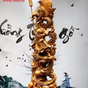 Quan công ngự tam long hương đá. Quan công ngự tam long hương đá.