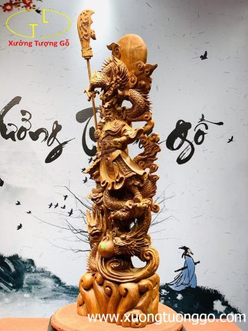 Quan công ngự tam long hương đá. Quan công ngự tam long hương đá.