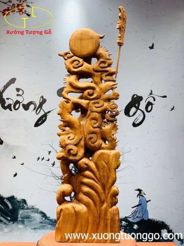 Quan công ngự tam long hương đá. Quan công ngự tam long hương đá.