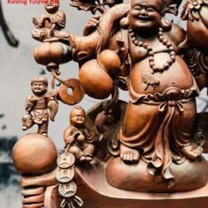 Di Lặc ngũ tiểu đứng vàng trắc Di Lặc ngũ tiểu đứng vàng trắc