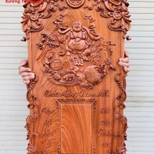 Dốc lịch Di Lặc gỗ hương đá.