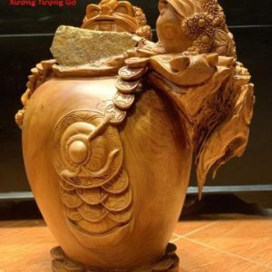 Tam cóc chấn chum tiền gỗ hương.