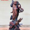 Đạt Ma hàm long gỗ trắc.