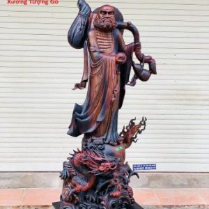 Đạt Ma hàm long gỗ trắc. Đạt Ma hàm long gỗ trắc.