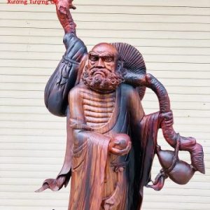 Đạt Ma hàm long gỗ trắc. Đạt Ma hàm long gỗ trắc.