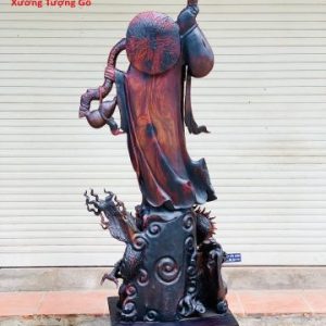 Đạt Ma hàm long gỗ trắc. Đạt Ma hàm long gỗ trắc.