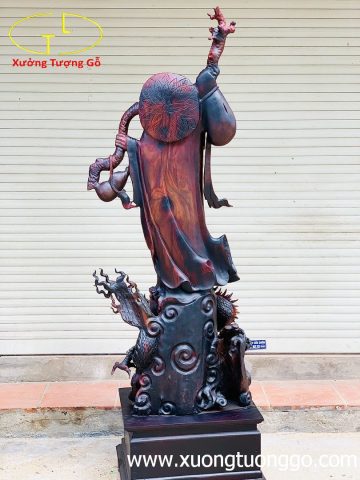 Đạt Ma hàm long gỗ trắc. Đạt Ma hàm long gỗ trắc.