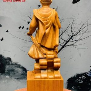 Hưng Đạo Đại vương Trần Quốc Tuấn gỗ hương. Hưng Đạo Đại vương Trần Quốc Tuấn gỗ hương.