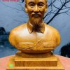 Chủ tịch Hồ Chí Minh gỗ hương. Chủ tịch Hồ Chí Minh gỗ hương.