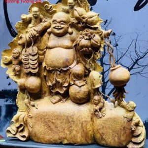 Di Lặc ngũ tiểu vác đào nu hương. Di Lặc ngũ tiểu vác đào nu hương.