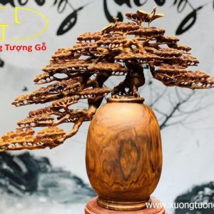 Bình tùng gỗ sưa Bình tùng gỗ sưa