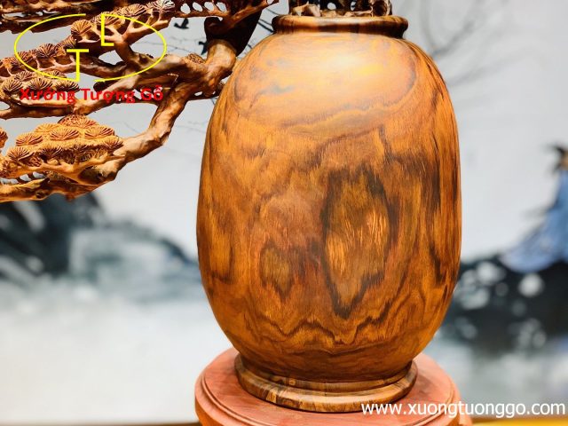 Bình tùng gỗ sưa Bình tùng gỗ sưa