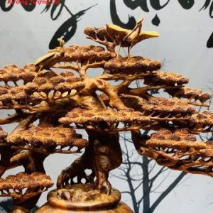 Bình tùng gỗ sưa Bình tùng gỗ sưa