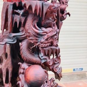 Đạt Ma Hàm Long gỗ trắc Đạt Ma Hàm Long gỗ trắc