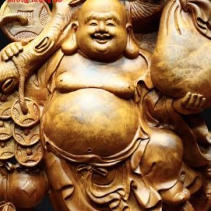 Di Lặc ngũ tiểu vác đào nu hương