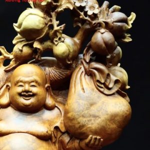 Di Lặc ngũ tiểu vác đào nu hương