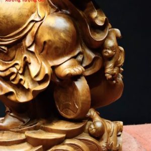 Di Lặc ngũ tiểu vác đào nu hương
